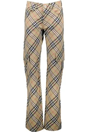 Burberry Checked trousers
