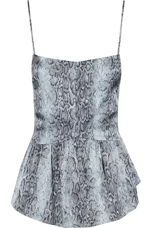 Ganni Python-print top