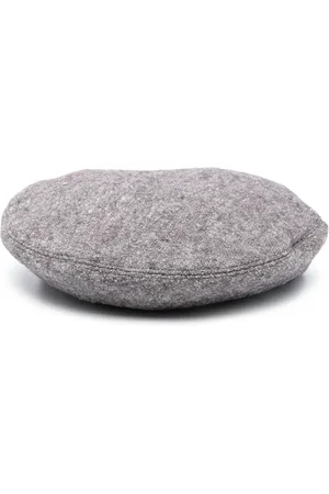 Emporio Armani Logo-tape knitted beret