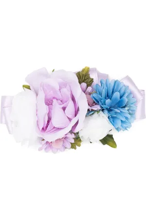 COLORICHIARI Floral-appliqué hair clip