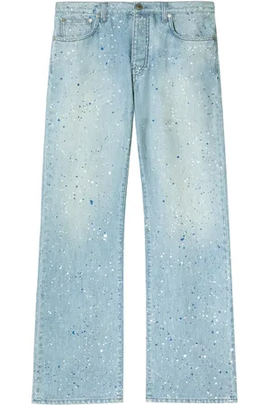 OFF-WHITE Paint-splatter jeans