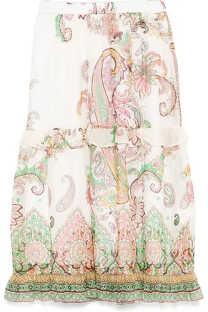 Etro Paisley-print skirt