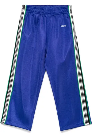 VERSACE Stripe-detail sweatpants