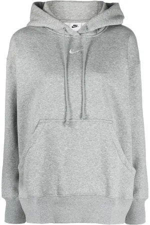 Nike Oversize mélange drawstring hoodie