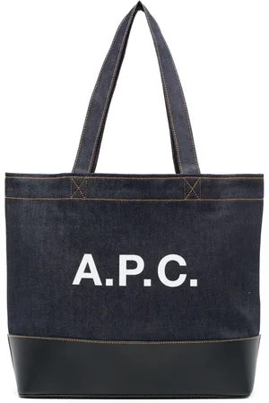 A.P.C. Axel denim tote bag