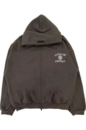 FEAR OF GOD Logo-print hoodie