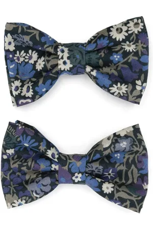 BONPOINT Floral-print hair clips