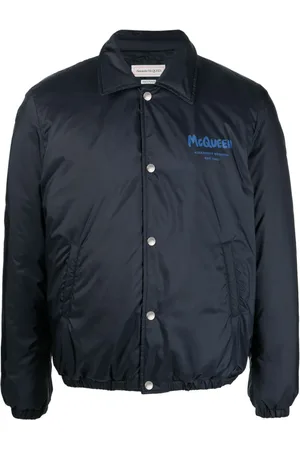 Alexander McQueen Logo-print bomber jacket