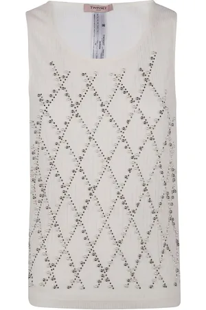 Twin-Set Bead-embellished vest