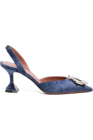 Amina Muaddi 70mm Begum pumps