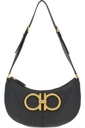 Salvatore Ferragamo Gancini-plaque shoulder bag