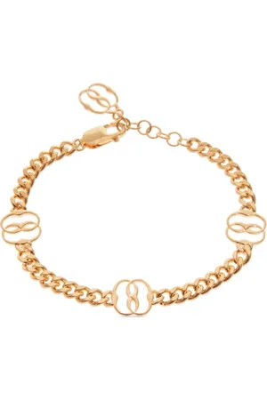 Bally Emblem-charm chain bracelet