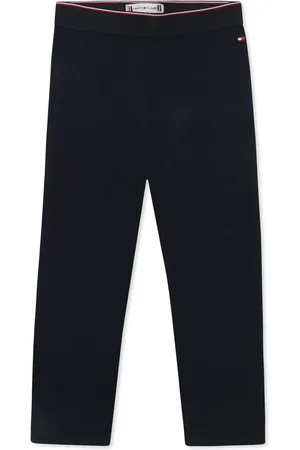 Tommy Hilfiger Embroidered-logo trousers