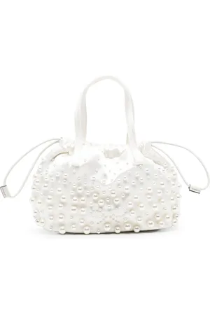 Anya Hindmarch Pearls-embellished bucket bag