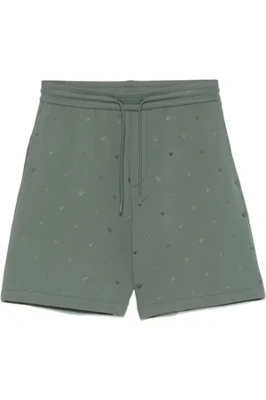 Emporio Armani Logo-embroidered shorts