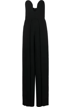 Solace The Anelli wide-leg crêpe jumpsuit