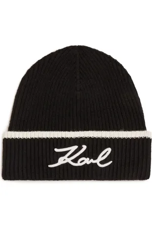 Karl Lagerfeld Signature beanie