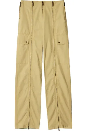 Burberry Zip straight-leg trousers