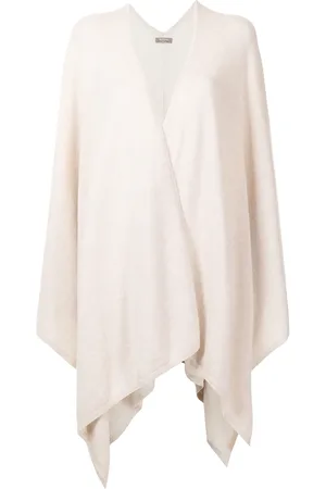 N.PEAL Knitted cashmere cape