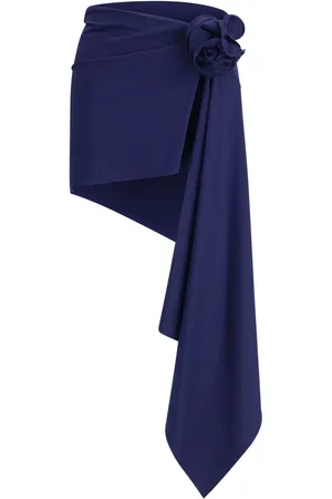 MAGDA BUTRYM Asymmetric draped skirt