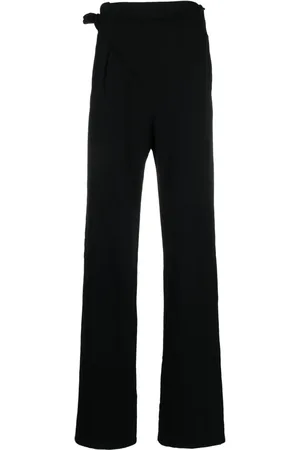 OTTOLINGER Tie-detail organic cotton track pants