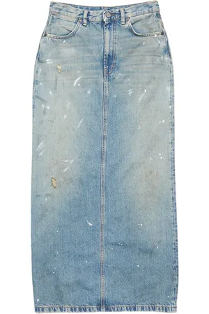 Acne Studios Denim maxi skirt