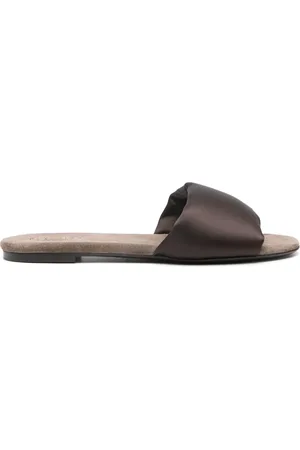 PESERICO SIGN Satin slippers