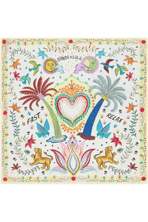 Bimba y Lola Palm Tree scarf