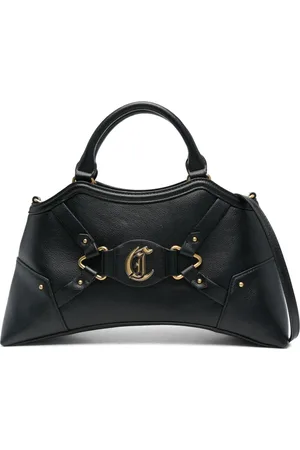 Roberto Cavalli Logo-plaque tote bag