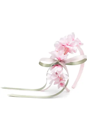 MONNALISA Peach-blossoms headband