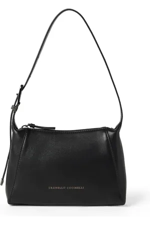 Brunello Cucinelli Logo-debossed shoulder bag