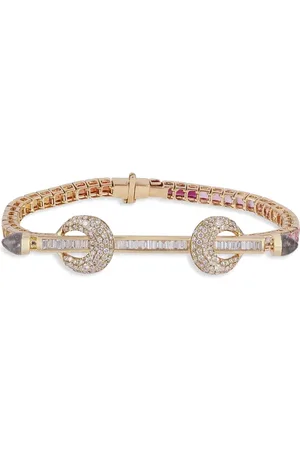 Ananya 18K yellow Chakra sapphire bracelet