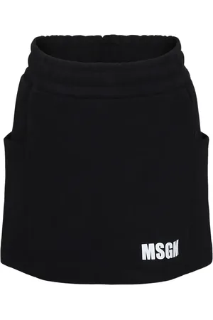 Msgm Logo-print mini skirt