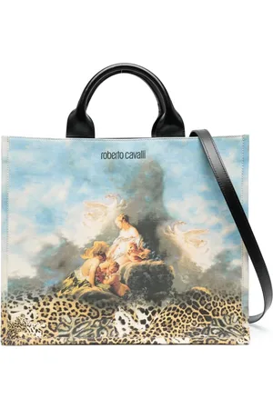 Roberto Cavalli Graphic-print tote bag