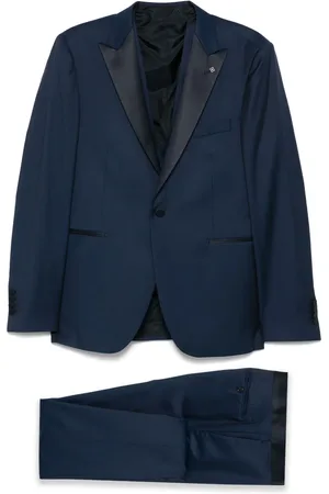 TAGLIATORE Brooch-detail suit
