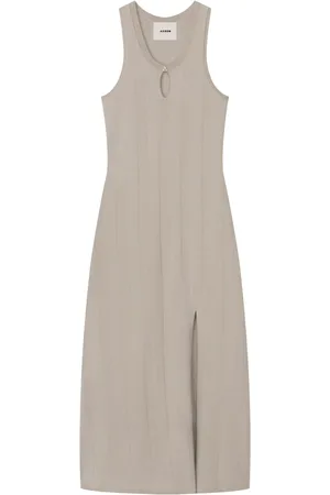 AERON Side-slit midi dress