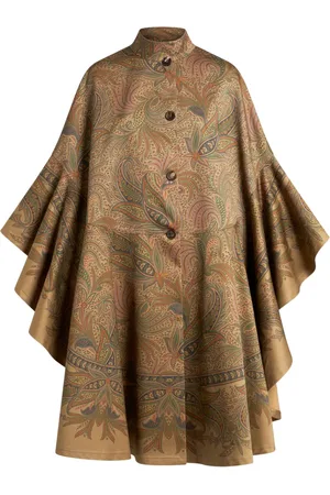 Etro Paisley-print cape