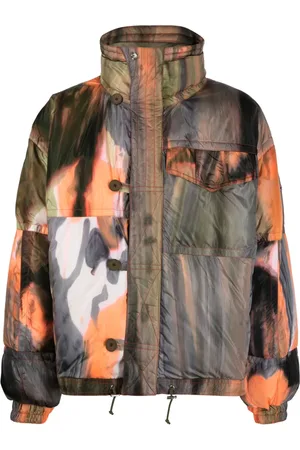 Bluemarble Graphic-print puffer jacket