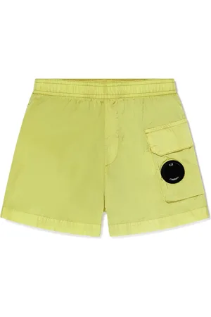 C.P. Company Lens-appliqué shorts