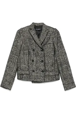 Dolce & Gabbana 2000s Prince of Wales-pattern jacket