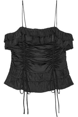 Ganni Draped top