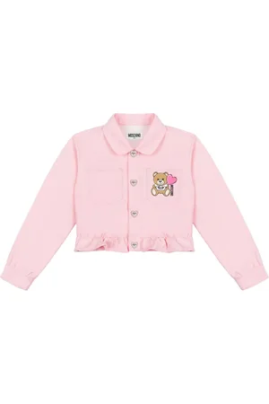Moschino Teddy Bear cropped jacket
