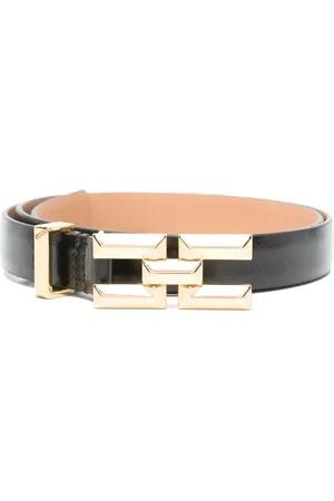 Elisabetta Franchi 3D-logo belt