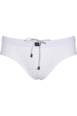 Dolce & Gabbana Logo-plaque swimming trunks