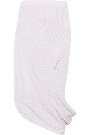 Issey Miyake Stream midi skirt