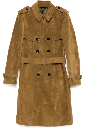 Tom Ford Buttery suede trench coat