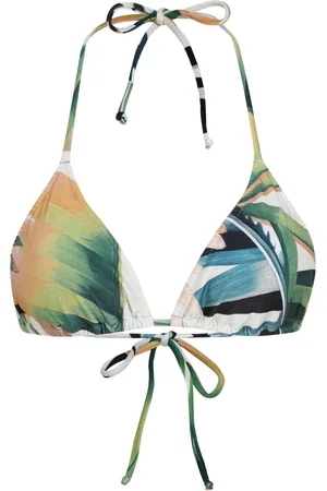 Lygia & Nanny Floral-print bikini top