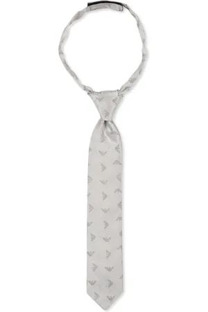 Emporio Armani Monogram-pattern tie