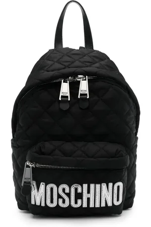 Moschino Quilted logo backpack