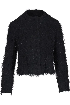 AKRIS Lurex fitted jacket
